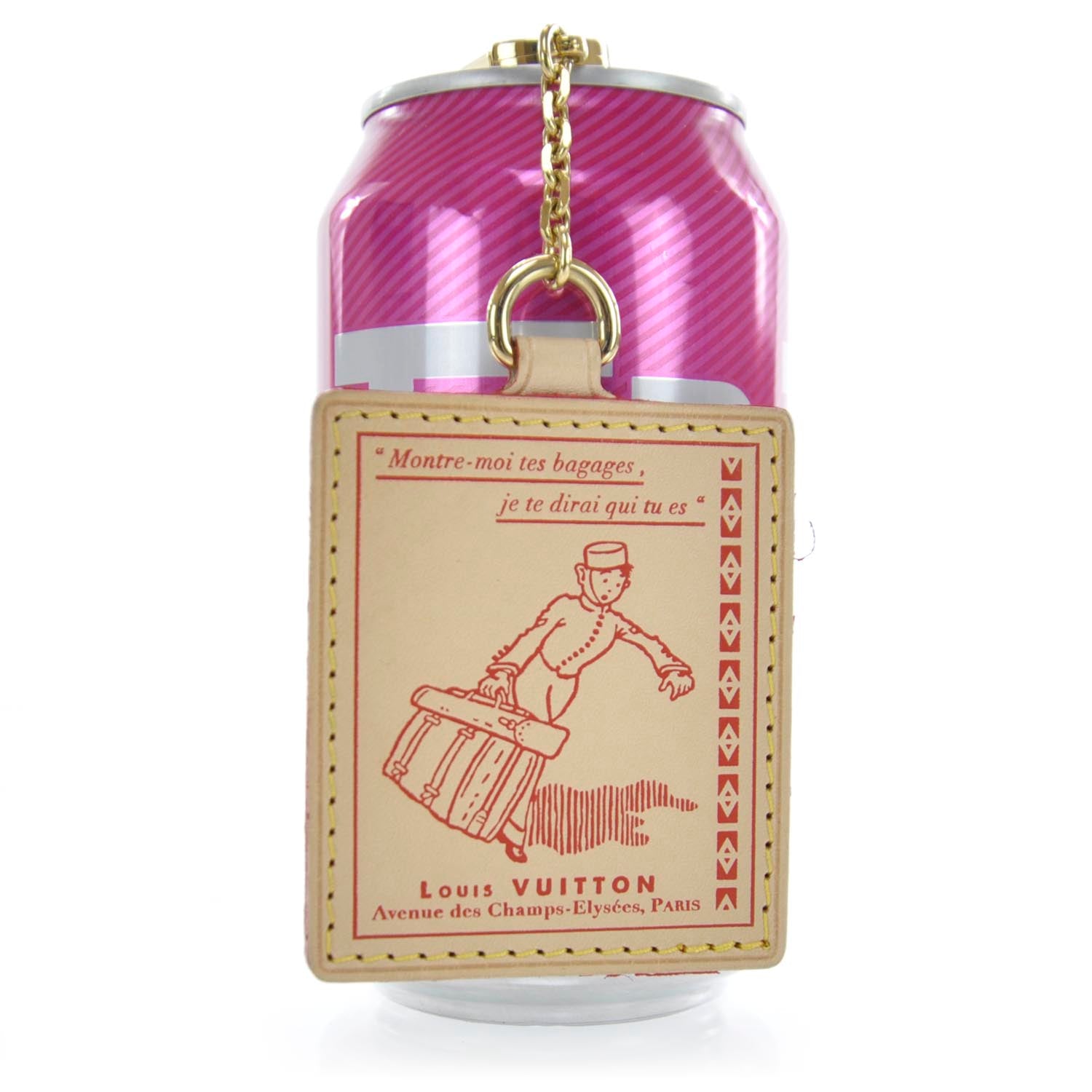 Louis Vuitton Vachetta Groom Key Ring Bag Charm 2 of 4
