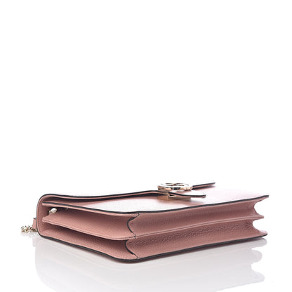 Gucci Dollar Calfskin Interlocking G Shoulder Bag Soft Pink 4 of 9