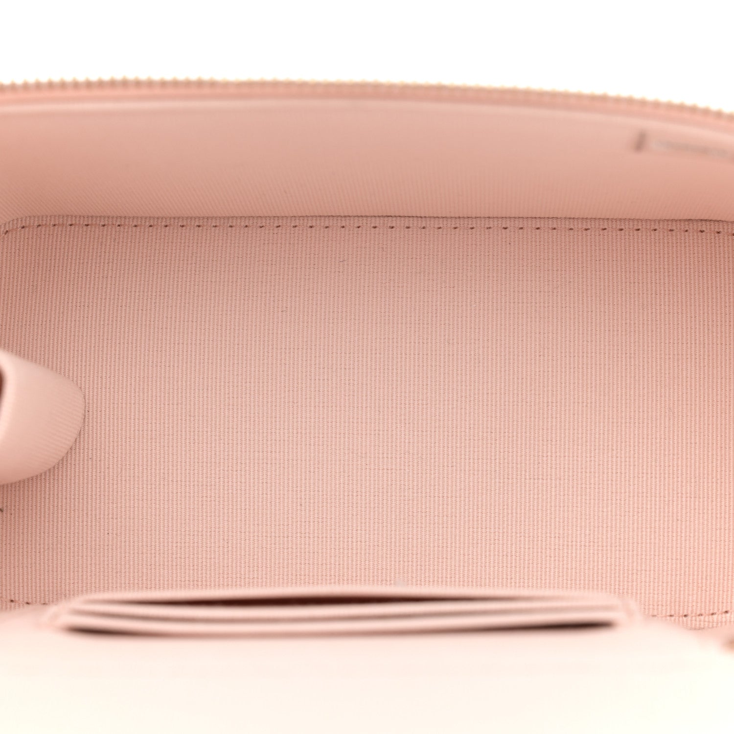 Chanel Caviar Quilted Small Vanity Case With Chain Light Beige 5 of 11