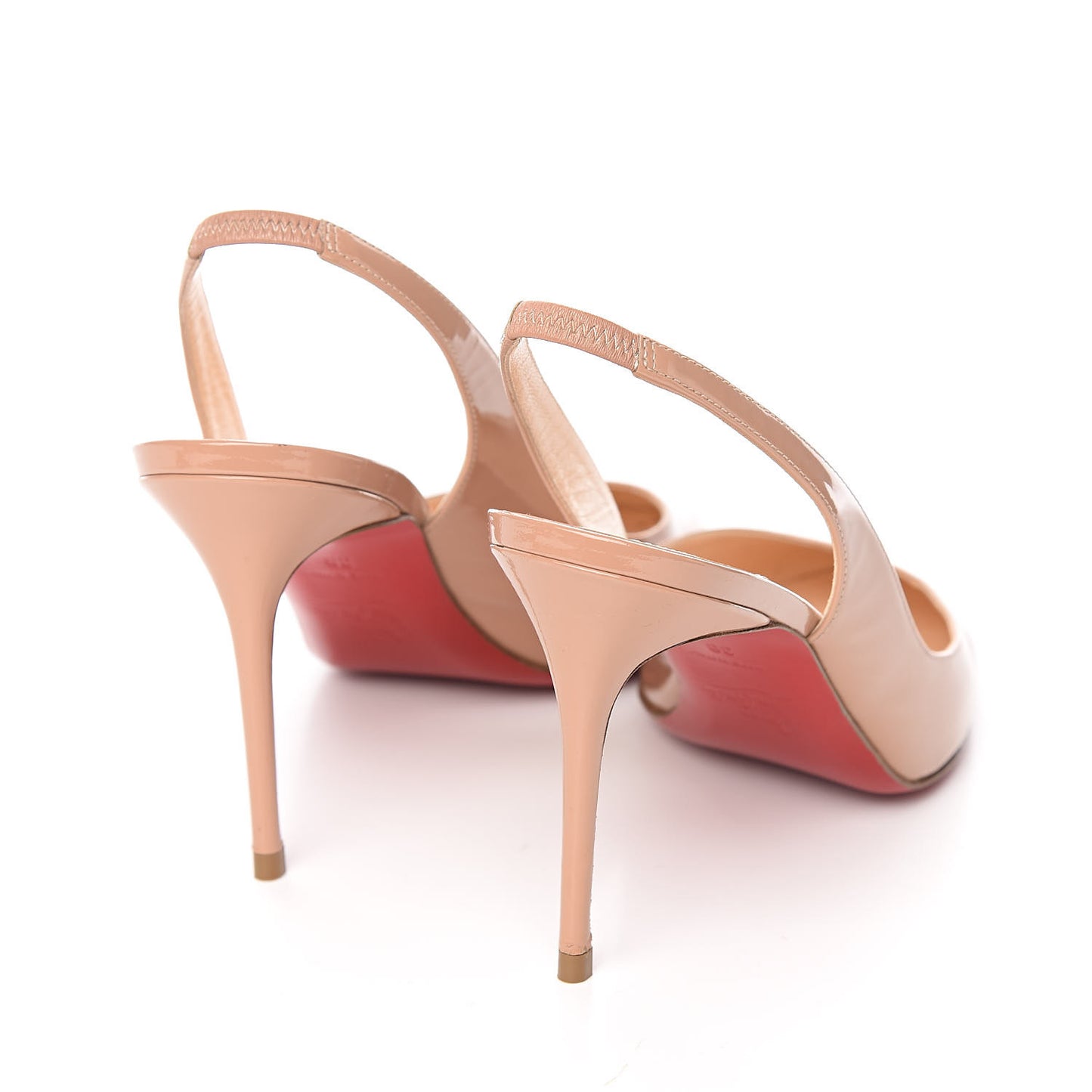 Patent Fifi Sling 85 Pumps 39 Nude
