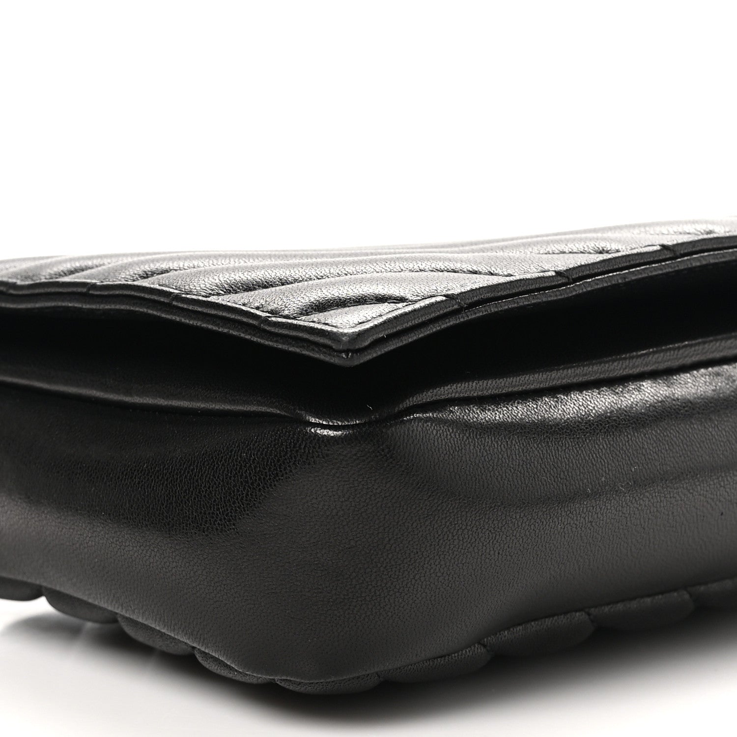 Saint Laurent Lambskin Matelasse Monogram Kate 99 Black 9 of 10