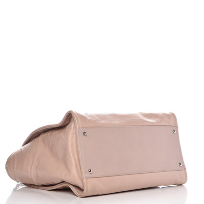 Chanel Glazed Calfskin Large Deauville Tote Light Pink 4 of 11