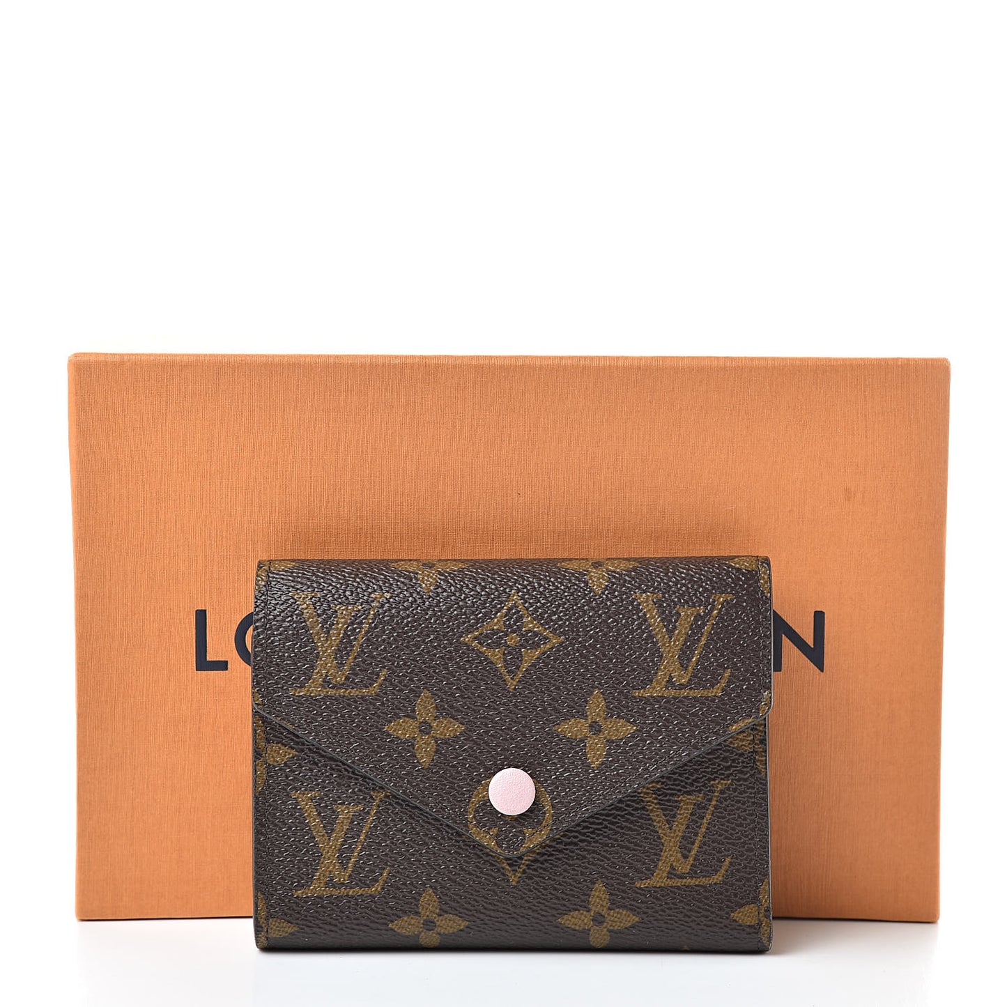 Monogram Victorine Wallet Rose Ballerine
