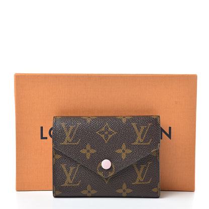 Louis Vuitton Monogram Victorine Wallet Rose Ballerine 8 of 8