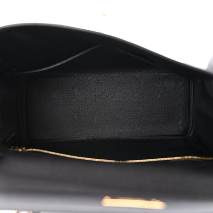 Hermes Togo Kelly Retourne 28 Black 4 of 10