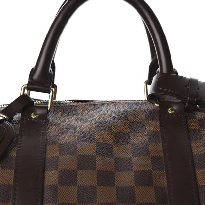 Louis Vuitton Damier Ebene Keepall Bandouliere 55 6 of 8