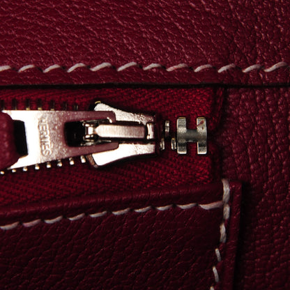 Hermes Epsom Candy Birkin 35 Rose Tyrien Rubis 21 of 27