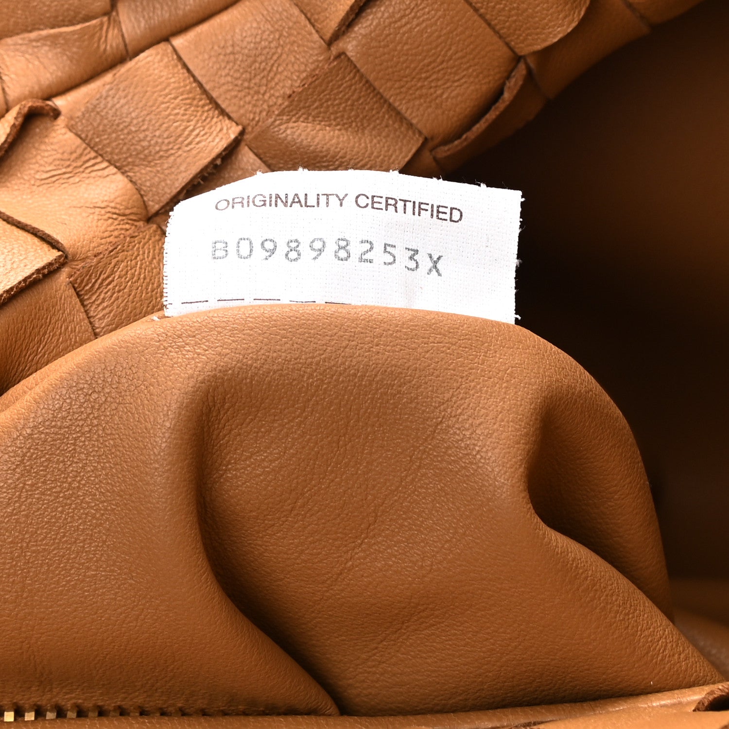 Bottega Veneta Nappa Intrecciato Teen Jodie Hobo Caramel 7 of 8