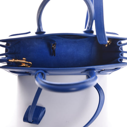 Saint Laurent Calfskin Nano Sac De Jour Royal Blue 5 of 7