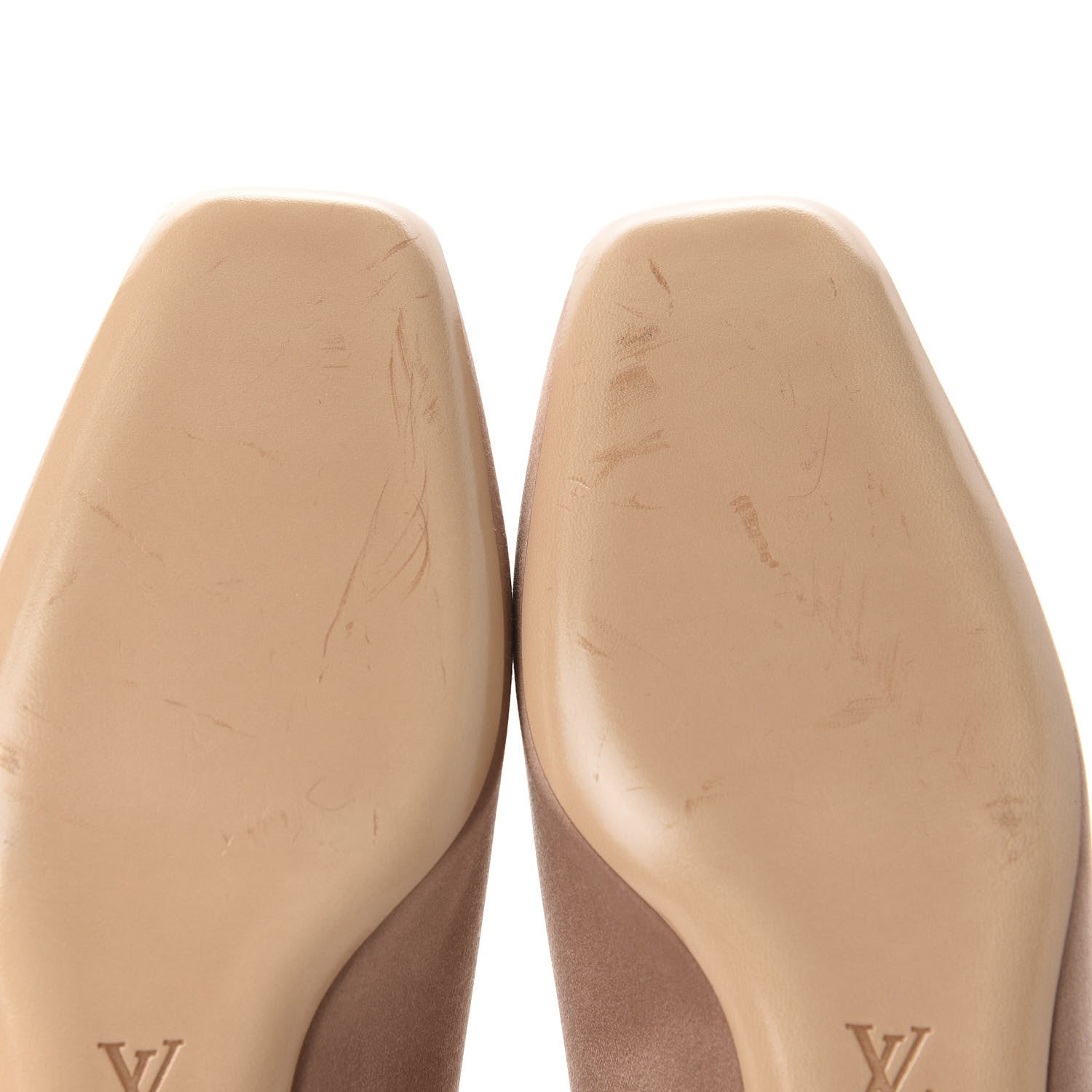 Louis Vuitton Satin Madeleine Pumps 38.5 Blush 9 of 12