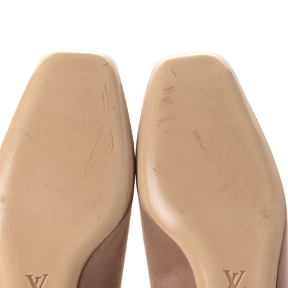 Louis Vuitton Satin Madeleine Pumps 38.5 Blush 9 of 12