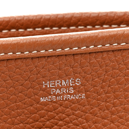 Hermes Taurillon Clemence Evelyne III PM Gold 5 of 9