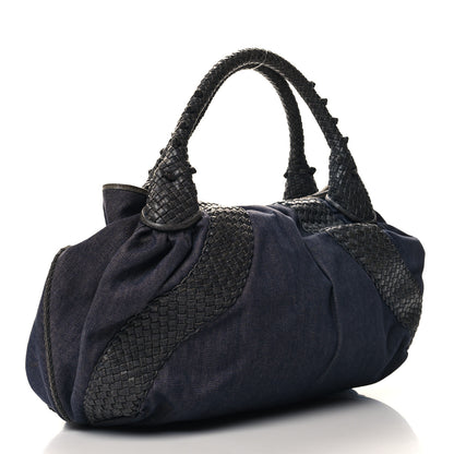 Fendi Denim Spalmati Woven Spy Blue 3 of 13