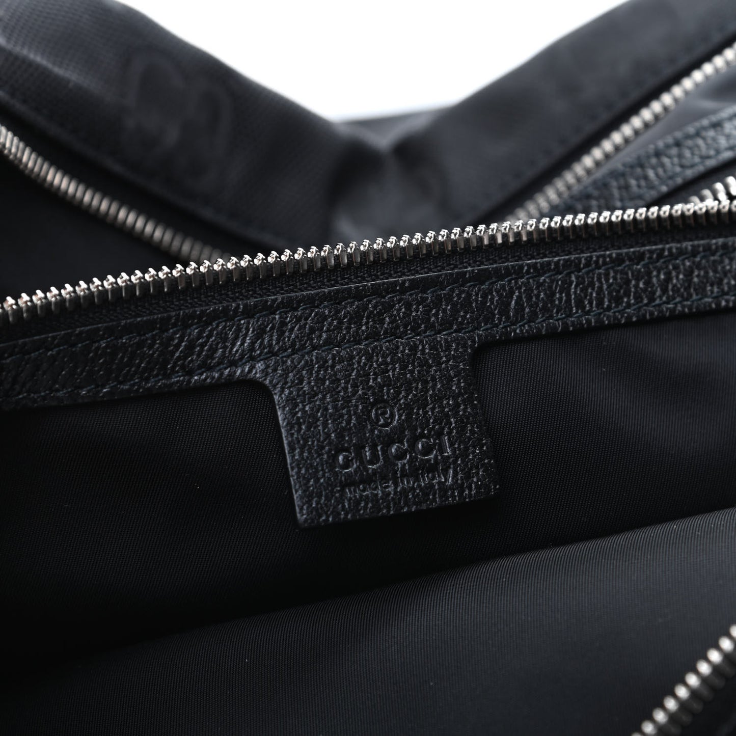 Econyl Nylon Monogram Off The Grid Duffle Bag Black