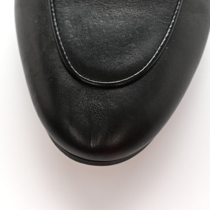 Gucci Calfskin Fur Womens Princetown Slippers 38 Black 8 of 11