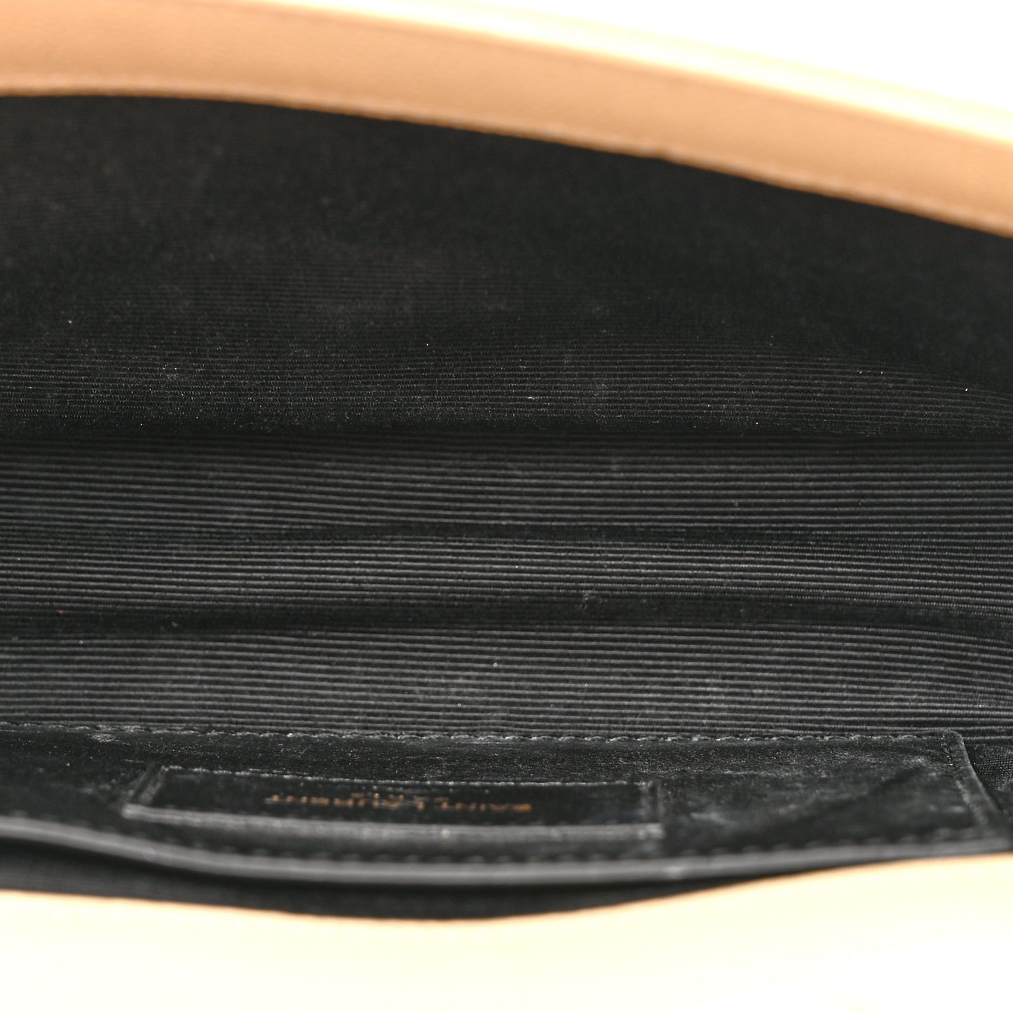Grain De Poudre Small Monogram Kate Satchel Dark Beige