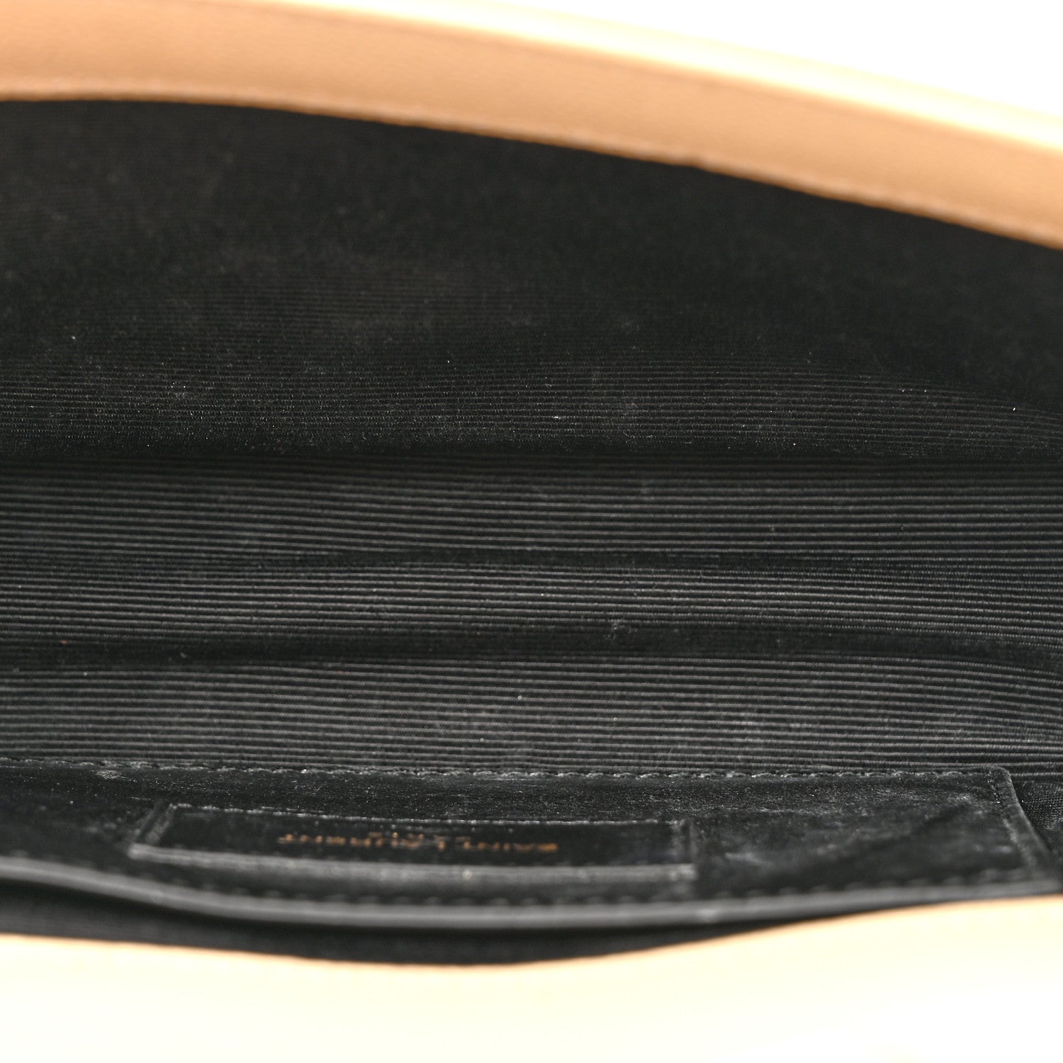 Saint Laurent Grain De Poudre Small Monogram Kate Satchel Dark Beige 5 of 16