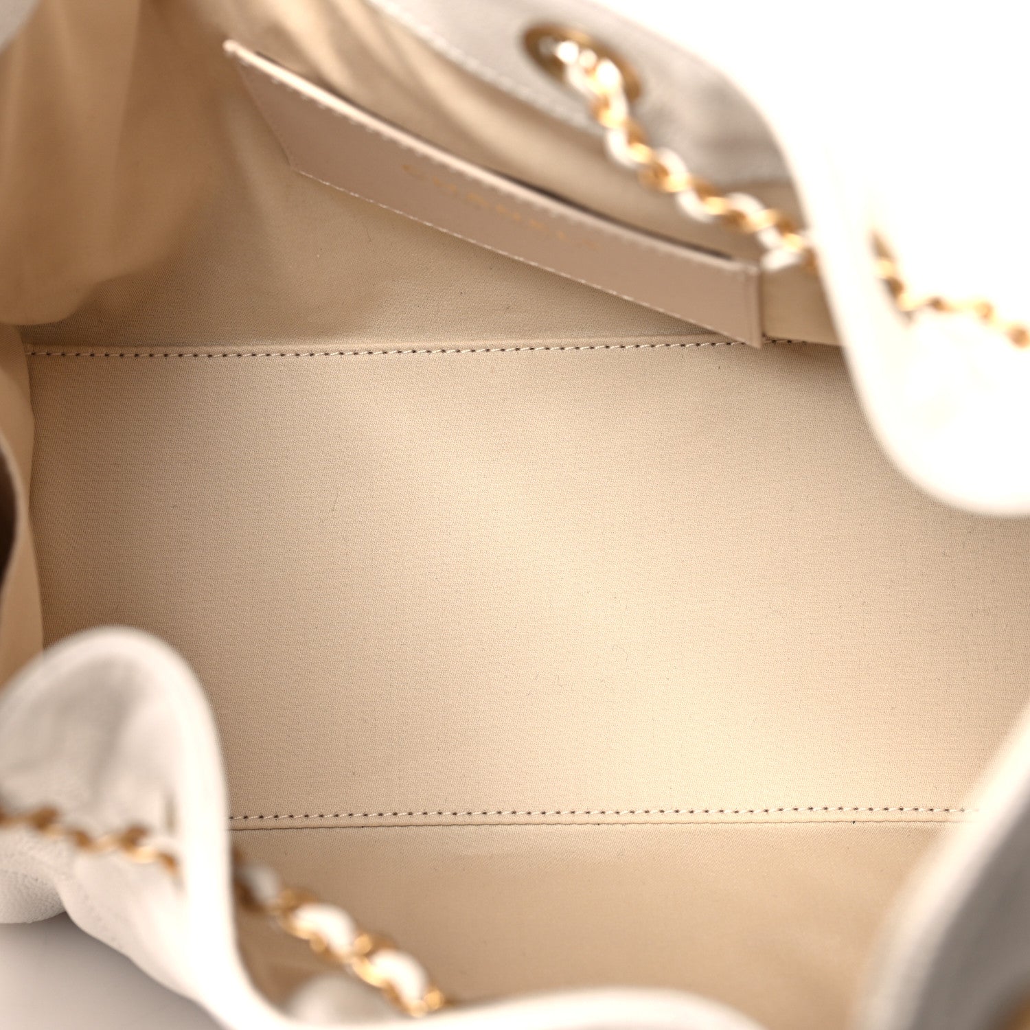 Chanel Caviar Quilted Small Chanel 25 Handbag White 5 of 11
