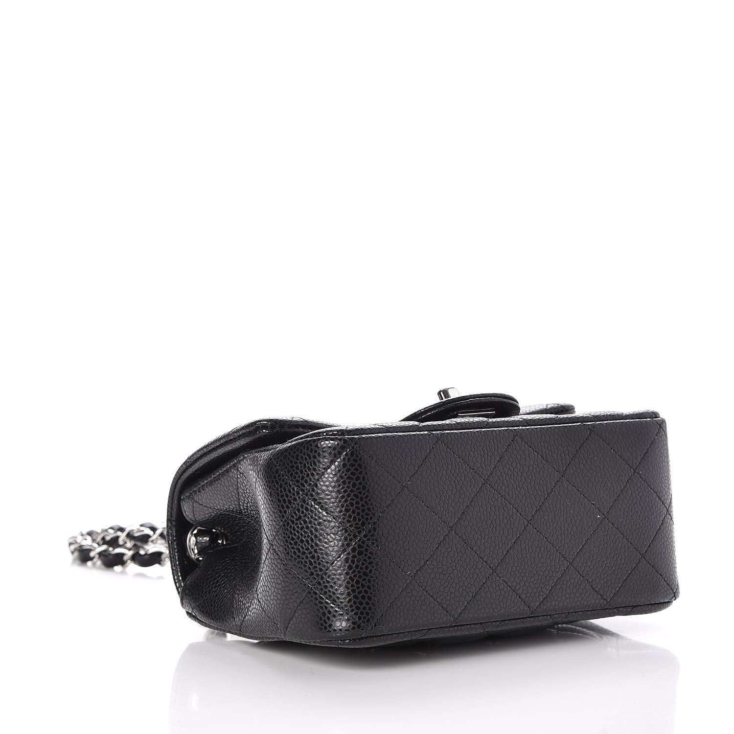 Chanel Caviar Quilted Mini Square Flap Black 4 of 8