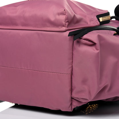 Burberry Nylon Medium Rucksack Backpack Mauve Pink 6 of 13