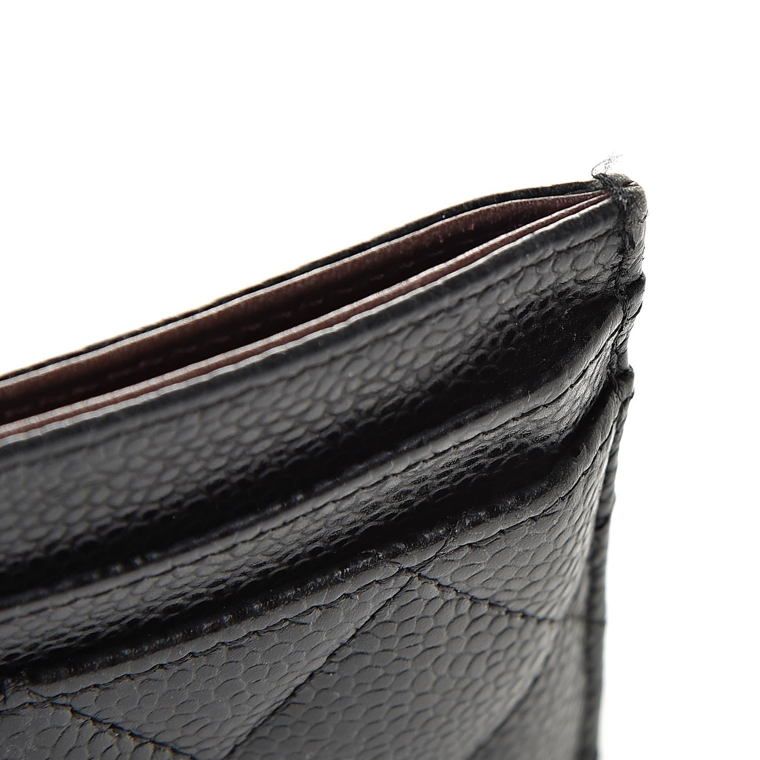 Chanel Caviar Quilted Card Holder Black 9 of 14
