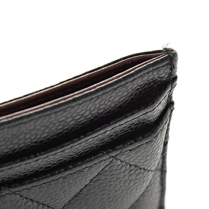 Chanel Caviar Quilted Card Holder Black 9 of 14