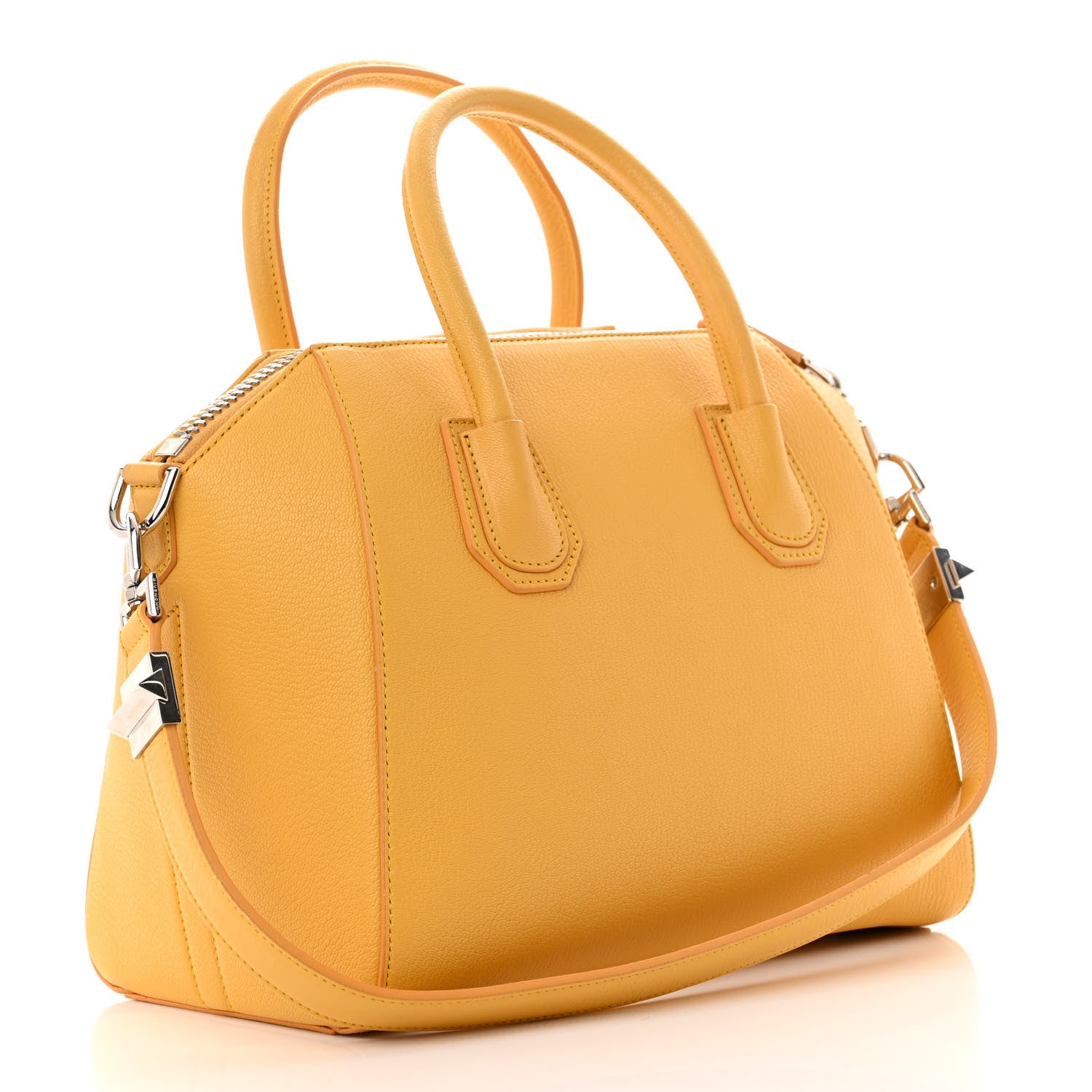 Givenchy Sugar Goatskin Small Antigona Bright Yellow 3 of 16
