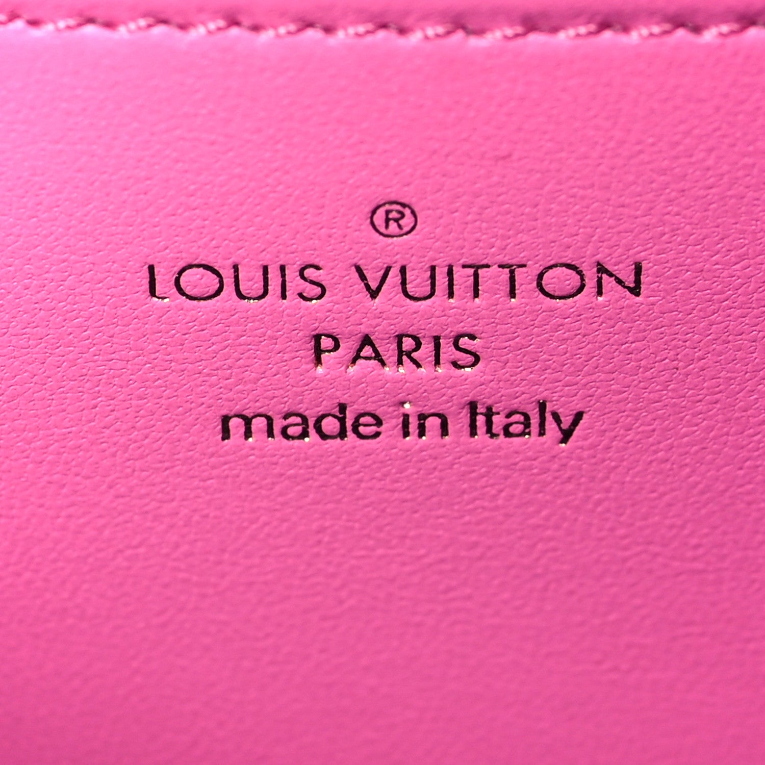 Louis Vuitton Lambskin Embossed Monogram Vuittamins Pochette Coussin Rose Violet 7 of 10
