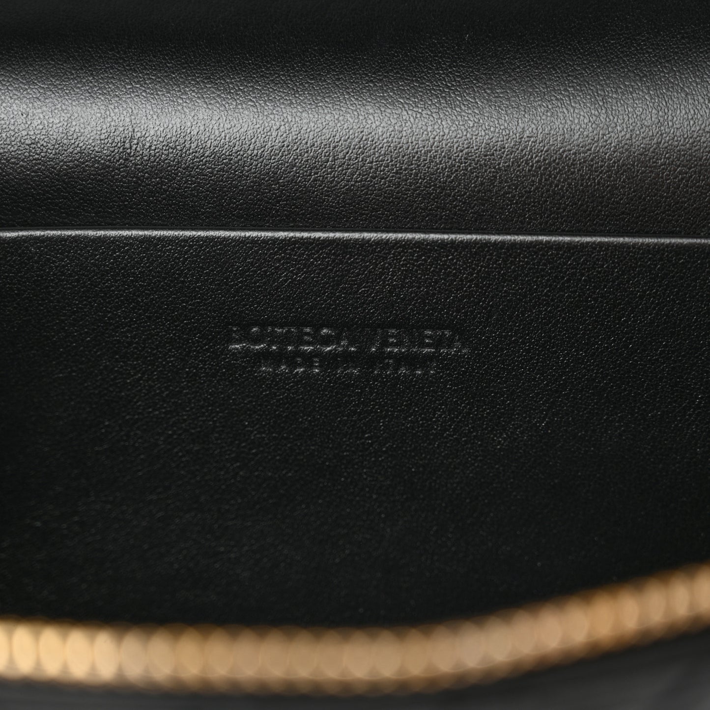 Calfskin Intrecciato Bang Bang Vanity Case Black