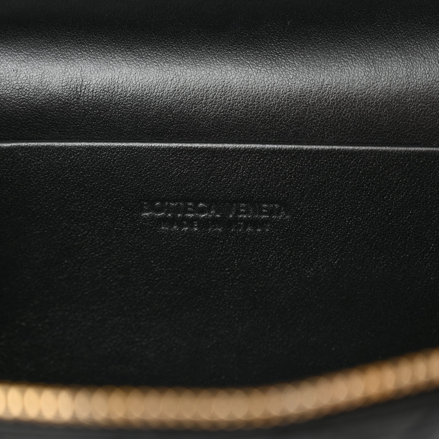 Bottega Veneta Calfskin Intrecciato Bang Bang Vanity Case Black 6 of 11