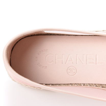 Chanel Mesh Grosgrain CC Espadrilles 36 Pink 9 of 11