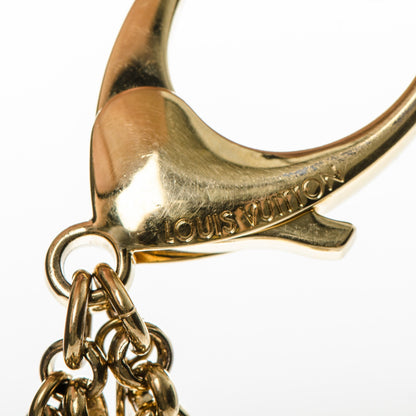 Louis Vuitton Fleur De Monogram Bag Charm Dore 3 of 5