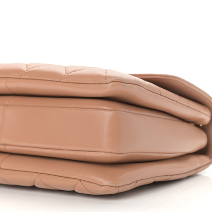 Chanel Lambskin Quilted Small Trendy CC Flap Dual Handle Bag Camel 10 of 13