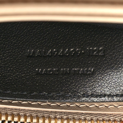 Saint Laurent Calfskin Y Quilted Monogram Small Loulou Chain Satchel Dark Beige 8 of 11