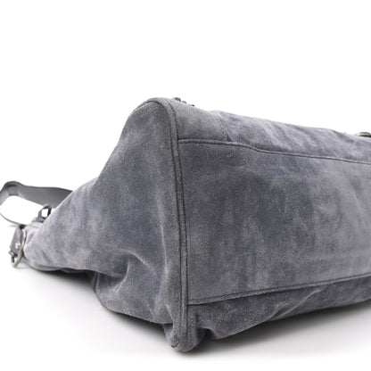 Balenciaga Baby Daim Suede Classic Hardware Velo Grey 10 of 11