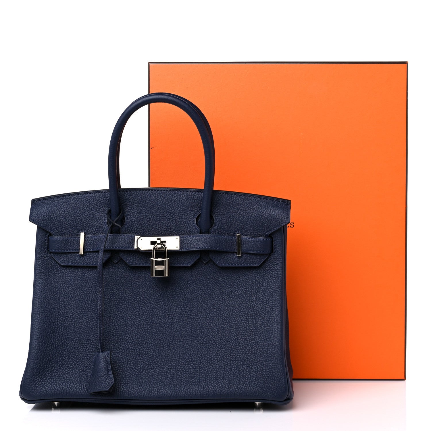 Hermes Togo Birkin 30 Bleu Nuit 10 of 10