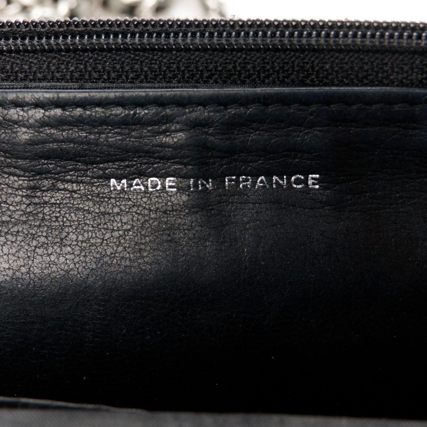 Chanel Caviar Timeless CC Wallet On Chain WOC Black 7 of 11