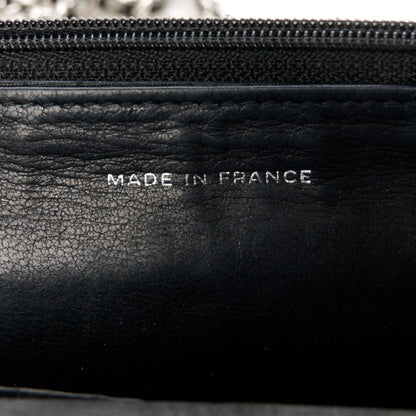Chanel Caviar Timeless CC Wallet On Chain WOC Black 7 of 11
