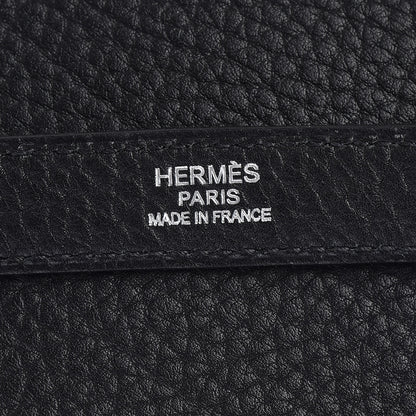 Hermes Fjord Horseshoe Kelly Retourne 40 Black Rouge H 29 of 33