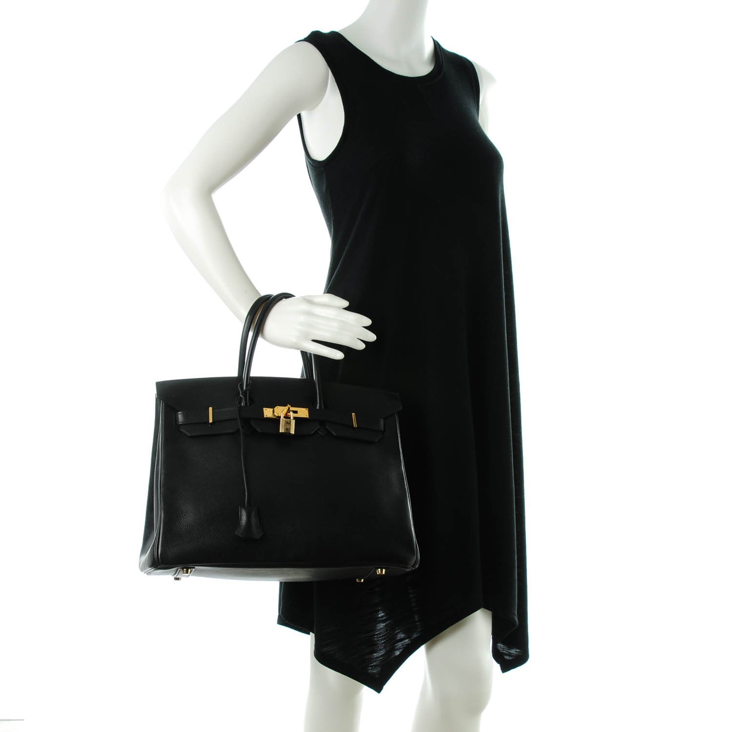 Hermes Evergrain Birkin 35 Black 2 of 22