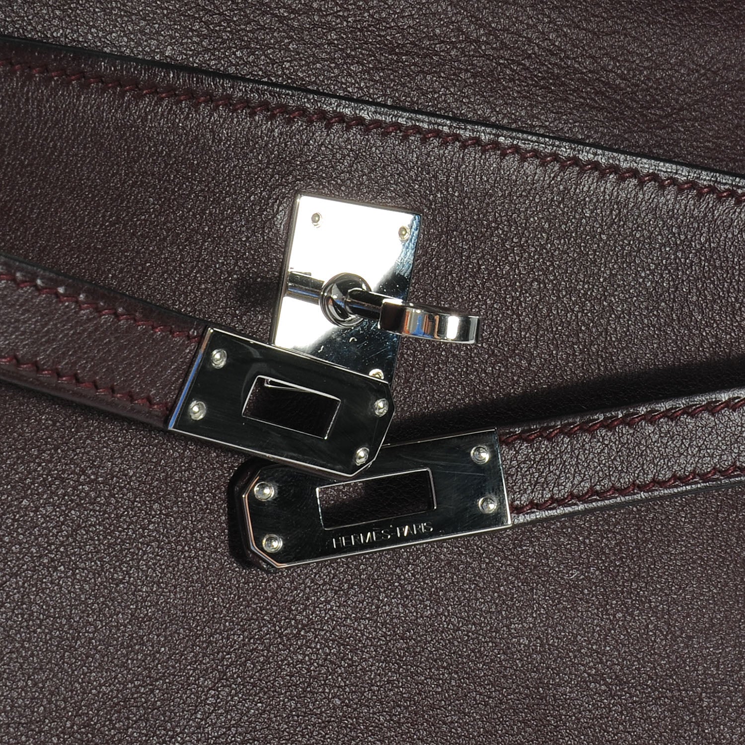 Hermes Swift Kelly Pochette Prune 6 of 8