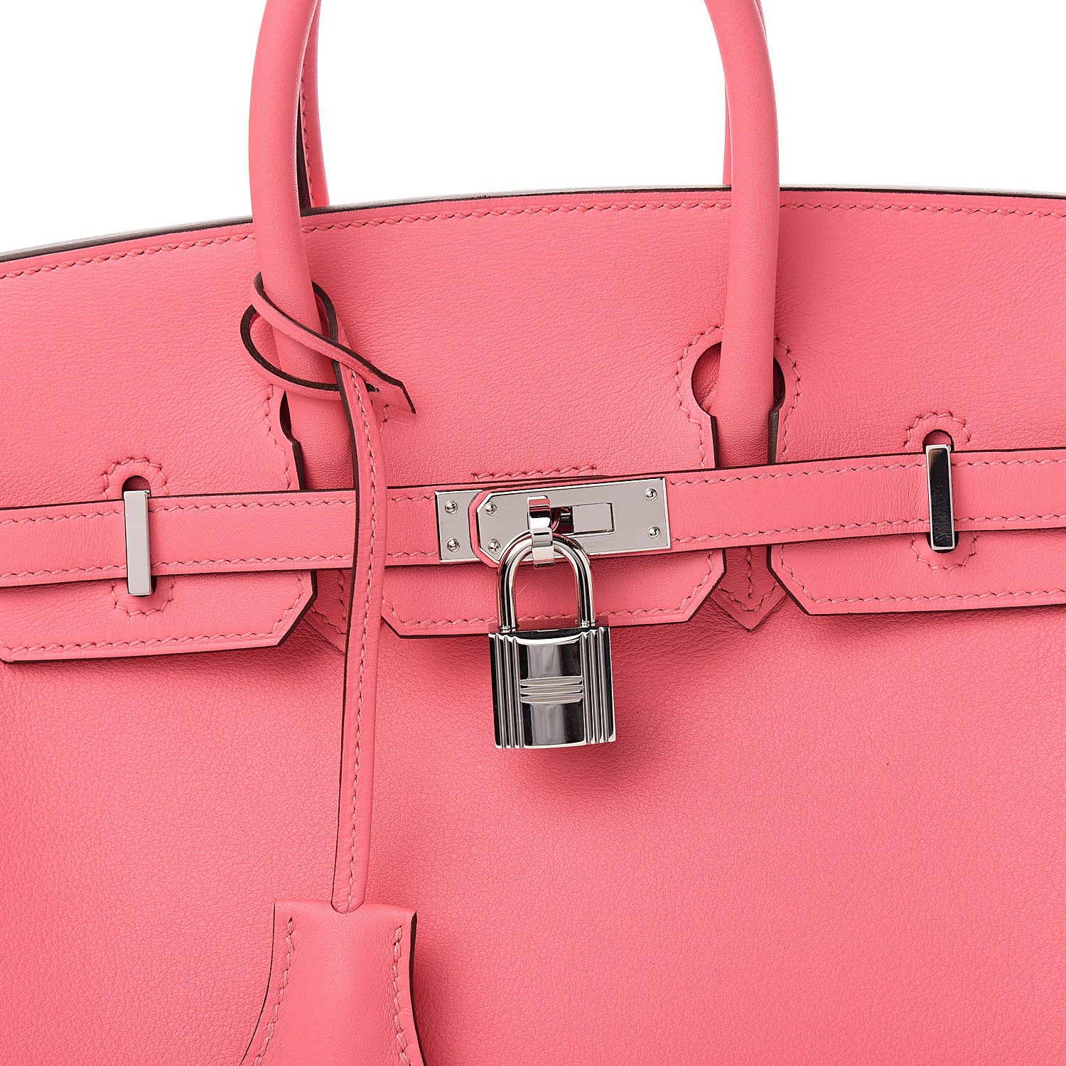 Hermes Swift Birkin 25 Rose Azalee 9 of 10