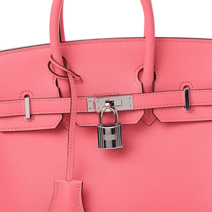 Hermes Swift Birkin 25 Rose Azalee 9 of 10
