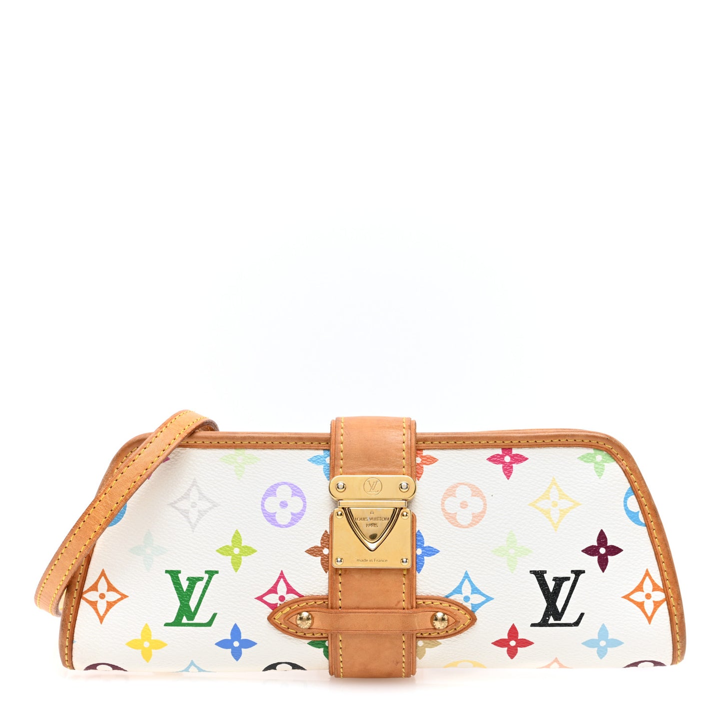 Monogram Multicolor Shirley White