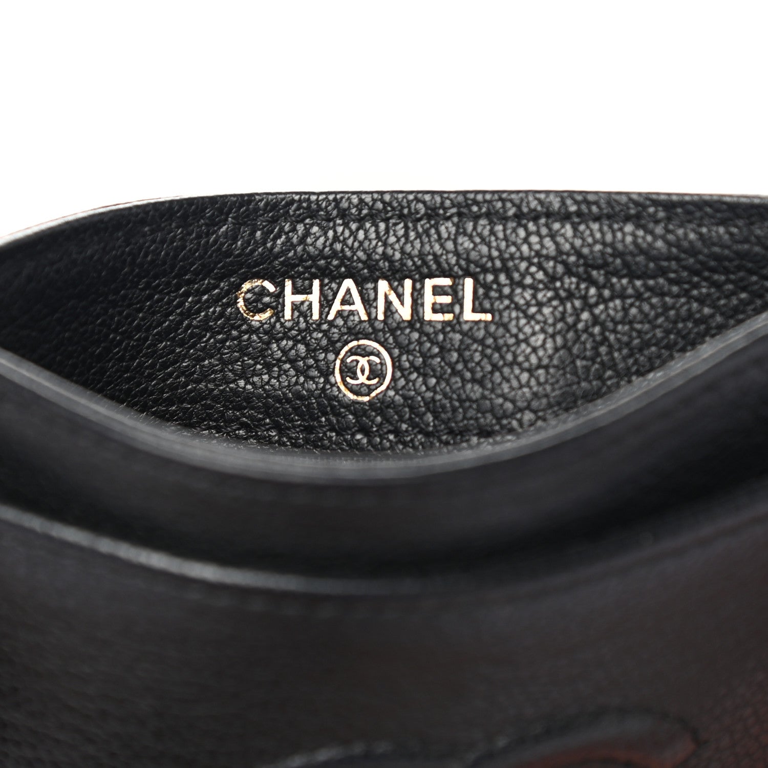 Chanel Calfskin CC Card Holder Black 6 of 8