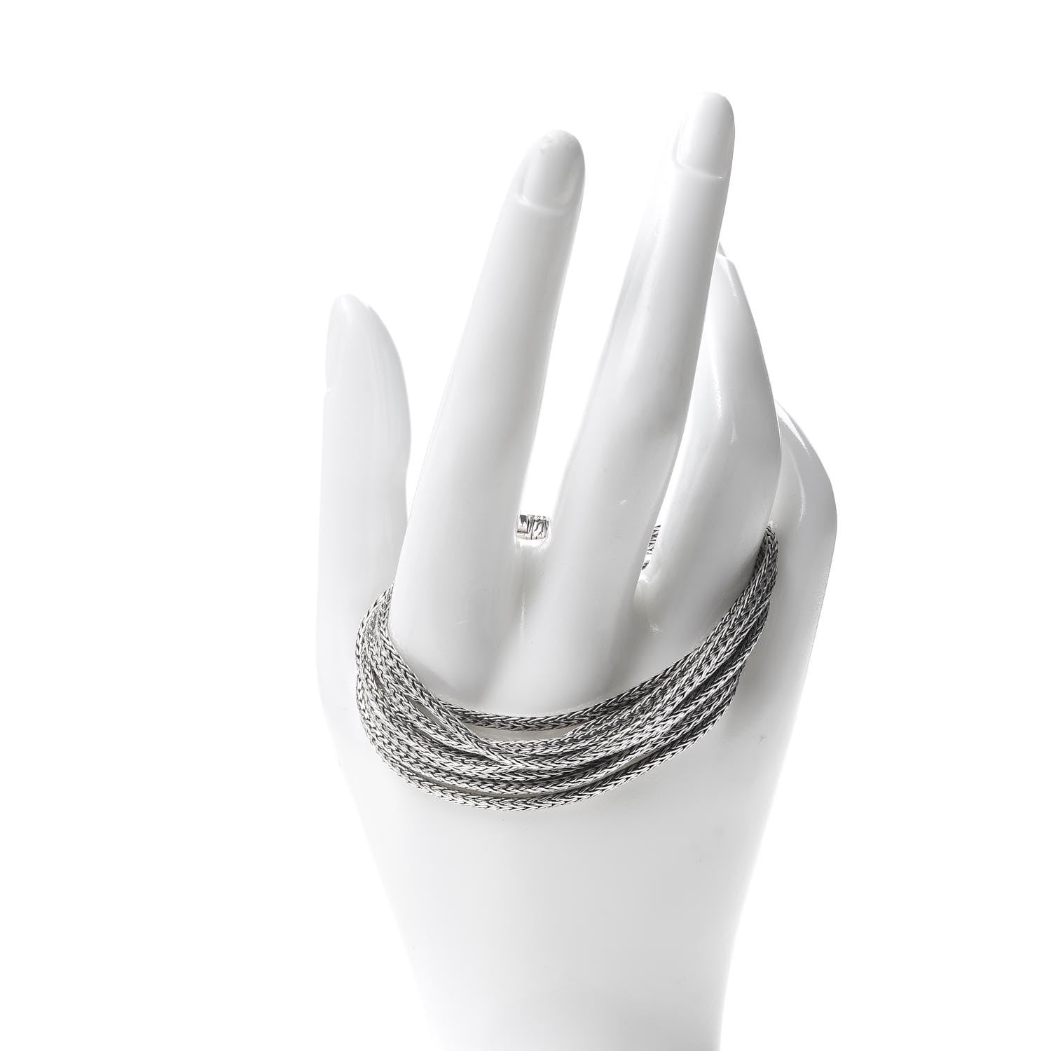 John Hardy Sterling Silver Classic Chain Nine Row Bracelet 2 of 5