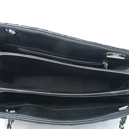 Chanel Caviar Quilted Timeless CC Soft Tote Black 5 of 9