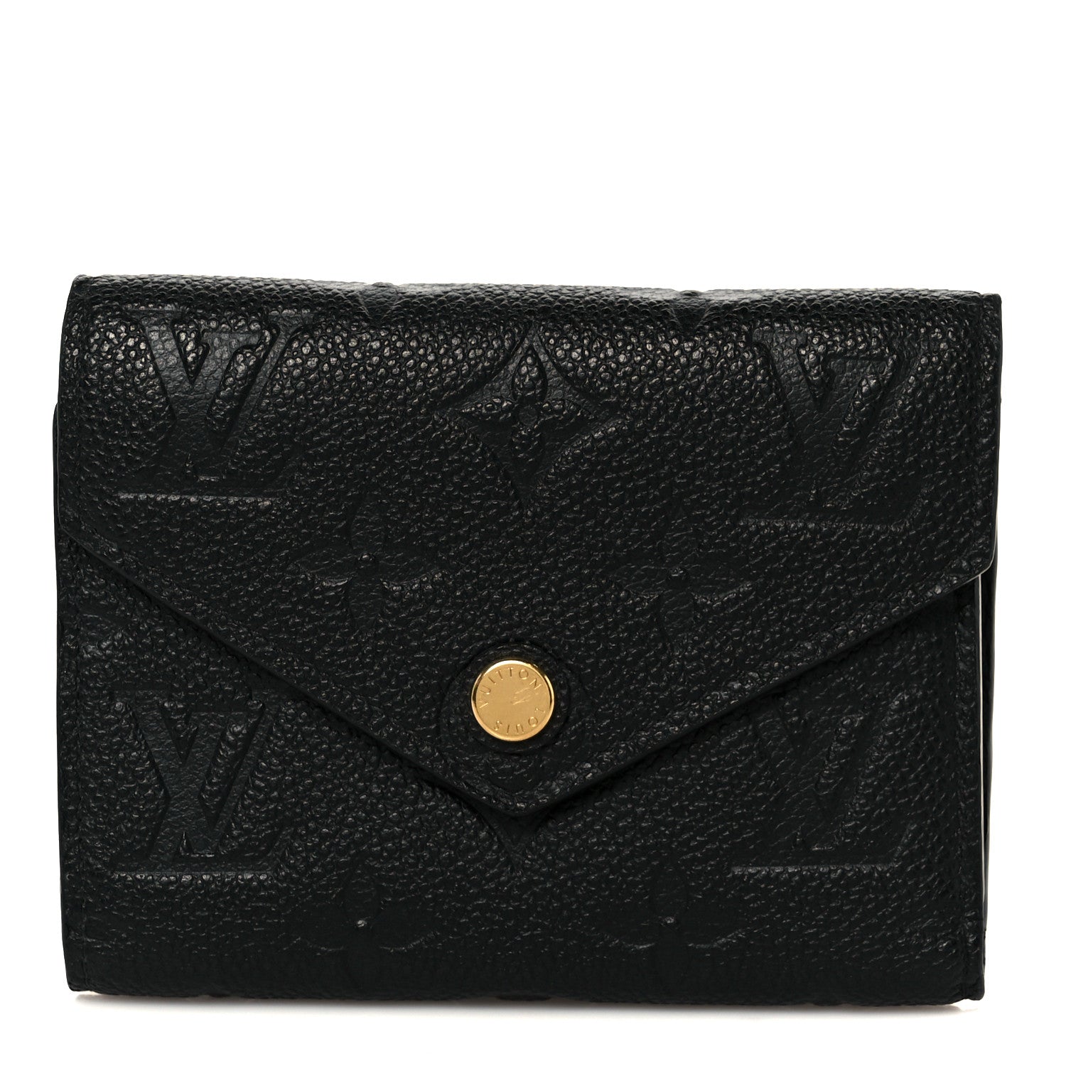 Louis Vuitton Empreinte Victorine Wallet Black 1 of 9