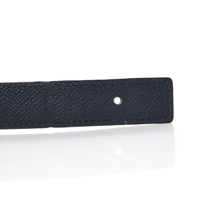 Hermes Courchevel 24mm Constance H Belt 65 Bleu Marine Gold 4 of 8