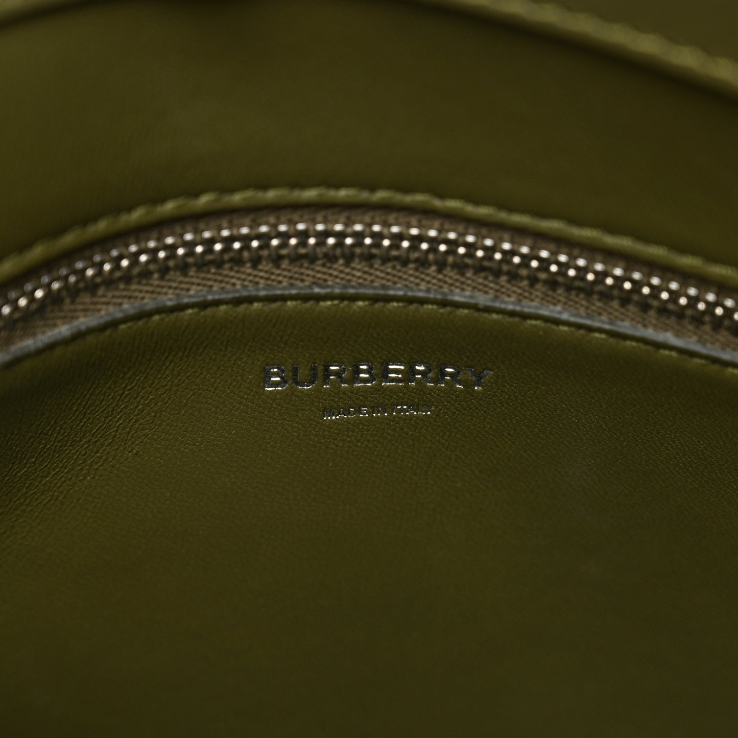 Calfskin Camouflage Mini Pocket Bag Green